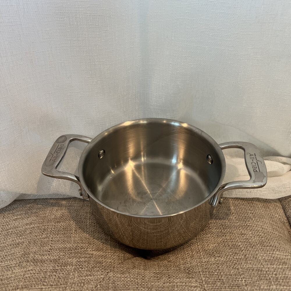 All-Clad Metalcrafters Stainless Steel 0.5 qt. Mini Cocotte Saucepan No LID